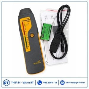 Máy đo độ ẩm BLD2000 hiển thị kỹ thuật số, dải đo lên đến 90%, phù hợp kiểm tra độ ẩm gỗ, tường và vật liệu xây dựng.
