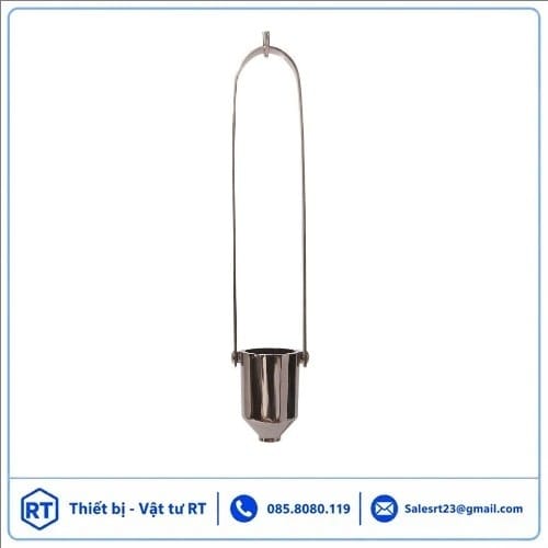 Cốc đo độ nhớt Iwata Cup BEVS NK-2 lỗ 3,5 mm, dải thời gian chảy 10–60 giây, dùng kiểm tra độ nhớt sơn và chất lỏng theo JIS.