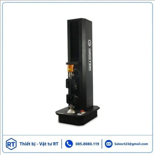 Máy đo lực kéo GT-UA03 GESTER là thiết bị thử nghiệm cơ tính một cột, hỗ trợ các phép thử kéo, nén, uốn, cắt, xé và bóc tách. Thiết bị sử dụng hệ truyền động servo, hiển thị trên máy tính và phần mềm thử nghiệm chuyên dụng, phù hợp cho nhiều loại vật liệu theo thông tin từ nhà sản xuất