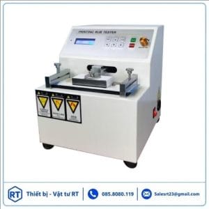 Máy kiểm tra độ bền mực in GT-D35 dùng để đánh giá khả năng chịu mài mòn của lớp mực in, bản in cảm quang và các lớp phủ bề mặt theo các tiêu chuẩn ASTM D5264, TAPPI T830 và JIS K5701.